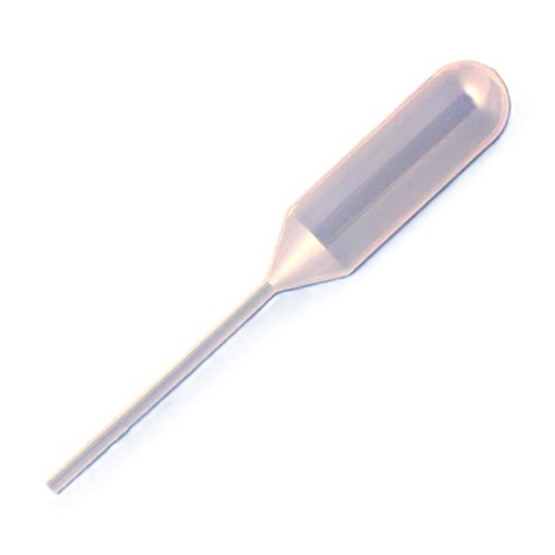 1.2 ml Transfer Pipette (Polyethylene). 2 & 1/2 inches Total Length. Capacity: 1.2 mL Drops/mL: 25, Bulb Draw: 0.9 mL, Total Length: 65 mm (2.56"), Stem Diameter: 2.5 mm (0.1"), Tip Diameter: 2.5 mm (0.1"). For laboratory, classroom and home use. Non-sterile and disposable to prevent cross-contamination. Great for cookie and cake decorating! Flexible and easily squeezed.