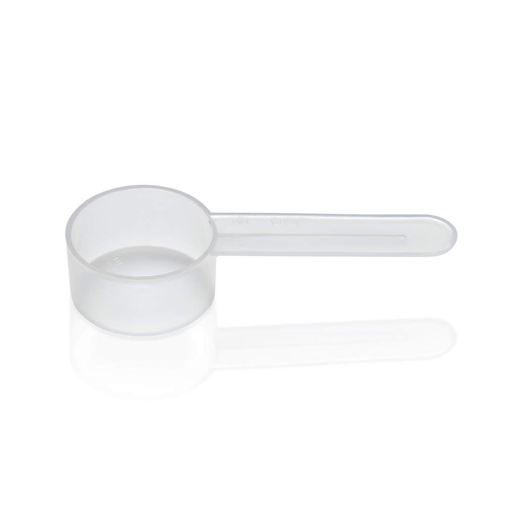 9 cc Plastic Scoop. We stock scoops to meet virtually every need in the food, beverage, powder and chemical industry. These scoops should not be used in a microwave. All of our scoops are FDA compliant.