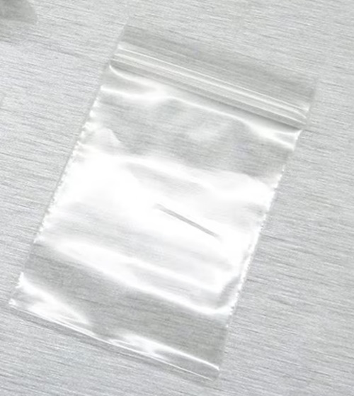 Small Plastic Gripper Bags. 2 mil. thick clear single zip lock type gripper bags. The unique zipper opens easily from the outside while contents remain locked in. Off-set lip allows easy separation. Ridges on inside of lip make gripping easier. Clear poly is ideal to showcase your product. Bags are made from virgin resin and meet FDA requirements for food applications.