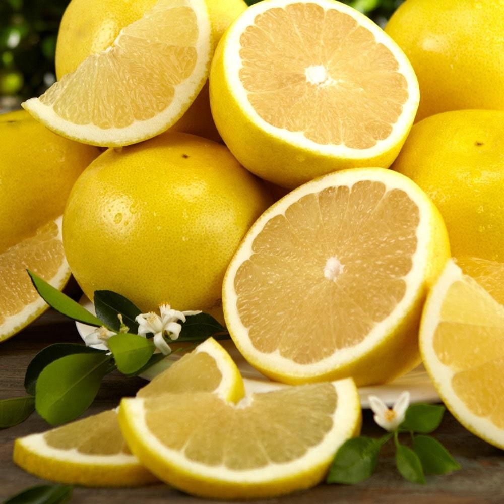 Grapefruit Essential Oil - White. Blends well with Bergamot, Lemon, Rosemary, Cypress, Lavender, and Geranium