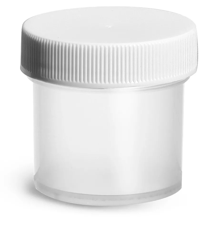1 oz. Natural jars provide the ideal solution for storing small items like buttons, beads and paint samples. Small jars like these 1 oz. natural round jars with lids are perfect for traveling too!