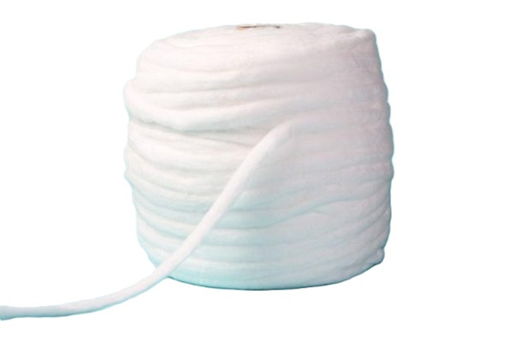 16-gram, 100% Pure Cotton – sold by the yard, multiple yards or by the 26-pound box which contains approximately 900 yards. This is NOT “beauty supply” grade…this is pharmaceutical grade rolled cotton and sized for 50cc up to 250cc packer bottles. This product helps to keep contents dry and avoids “rattle” and breakage. 100% bleached, absorbent cotton, these fibers are selected for cleanliness and are designed to give superior performance in packaging pharmaceutical products. Other cotton characteristics include: – Natural fiber- Cuts easily- Moisture content is NMT 8.0%- Creates a dry environment inside the bottle. Most commonly used in bottling of tablets and capsules, it is also biodegradable.